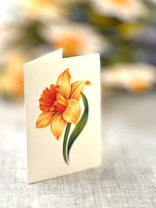 Blooming Daffodils Card