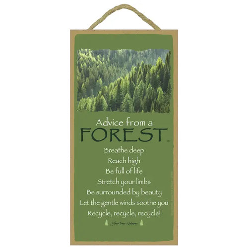 Advice from a Forest