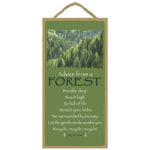 Advice from a Forest