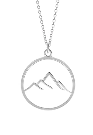 Mountain Silhouette Necklace