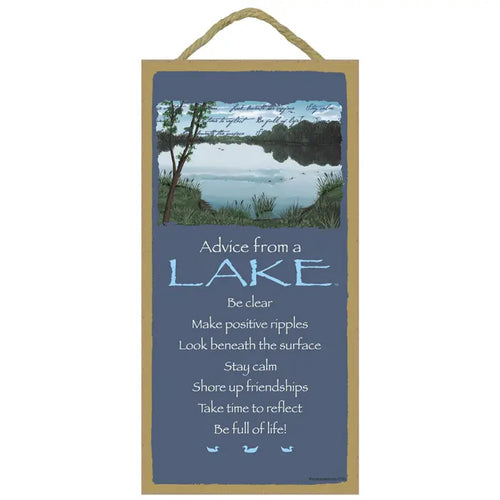 Advice from a Lake